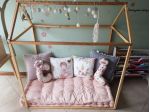CASETTA IN LEGNO SMONTABILE E DI MARCA - CON ACCESSORI  E LUCI