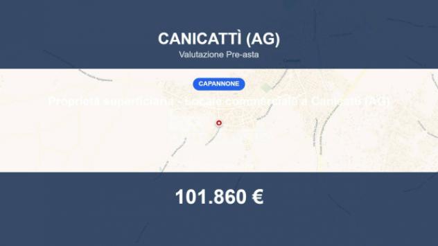 Immobile in asta di 1123 m² in vendita a Canicattì