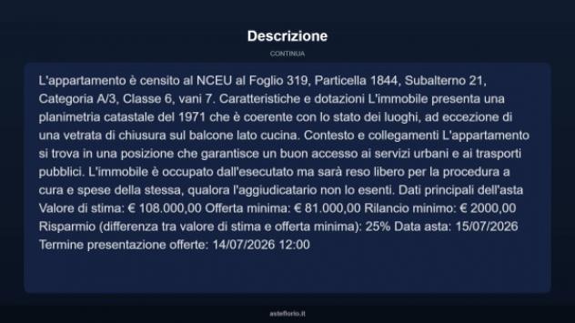 Immobile in asta di 117 m² in vendita a Taranto - Foto 17