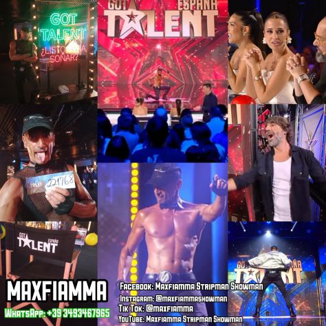 MAXFIAMMA SHOWMAN - STRIPMAN - STREAPMAN - PECTORAL DANCE