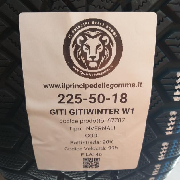 4 GOMME 225 50 18 GITI A67707 - Foto 2