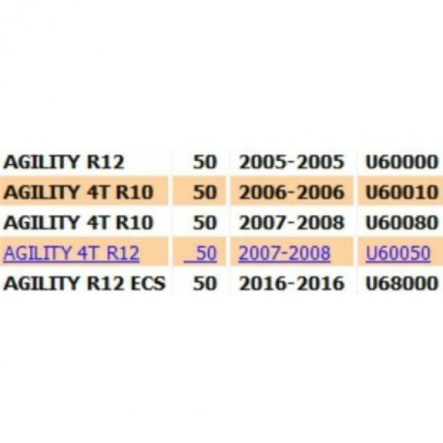 Sella passeggero Kymco Agility 50 R10 e R12 - 00159125 - Foto 4