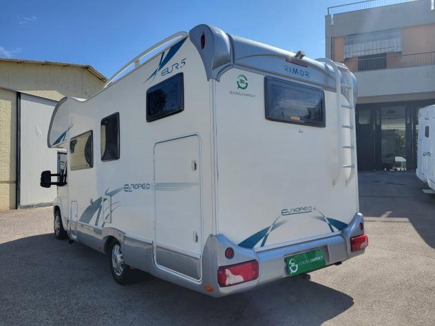 CAMPER RIMOR DUCATO MANSARDATO MATRIMONIALE GARAGE 6 POSTI GANCIO TRAINO GENERALI CAMPER - Foto 3