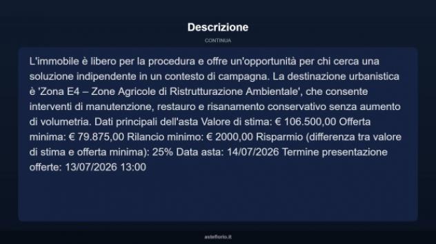 Immobile in asta di 505 m² con più di 5 locali in vendita a Fano - Foto 13