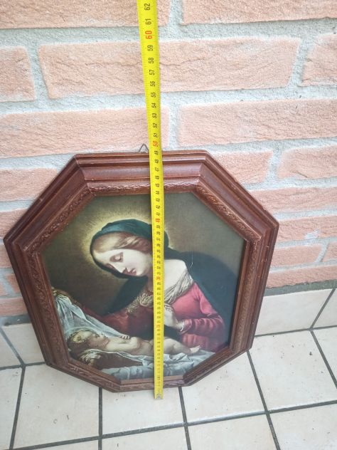QUADRO MADONNA CON BAMBINO - Foto 4