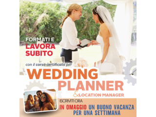 CORSO PER WEDDING PLANNER & LOCATION MANAGER