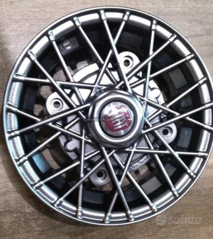 Cerchi RAY crome 4,5x12 4x190 fiat 500 l f r - Foto 7