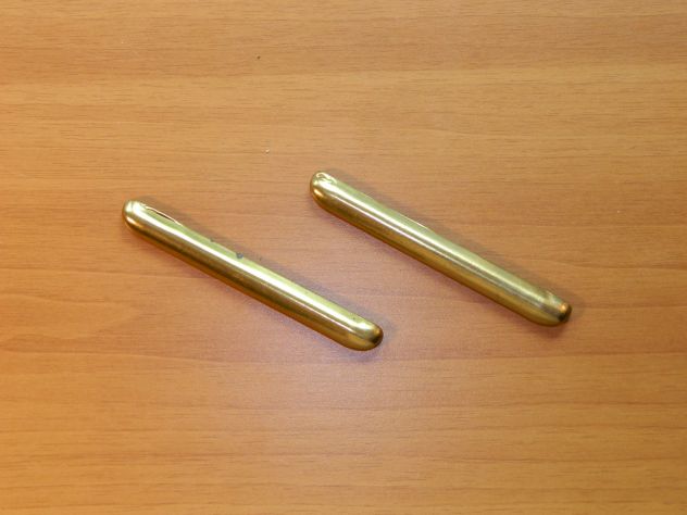 Maniglie per mobili minimal in ottone
