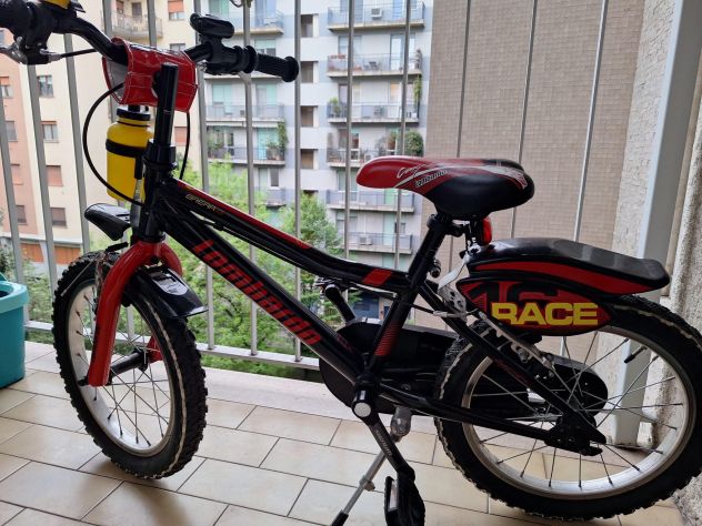Vendo bici da bambino Lombardo Brera - fino a 6 anni (rotelle incluse) - Foto 3