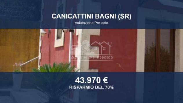 Immobile in asta di 318 m² in vendita a Canicattini Bagni