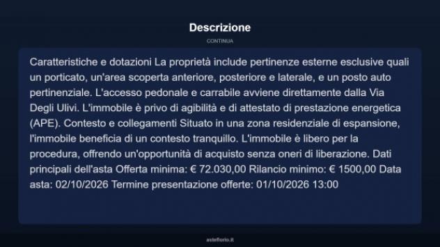 Immobile in asta di 169 m² in vendita a Ghilarza - Foto 4