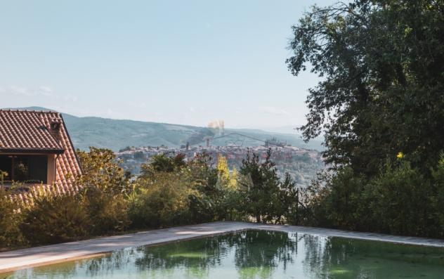 Orvieto - Villa con piscina e vista panoramica su Orvieto - Riferimento VL30