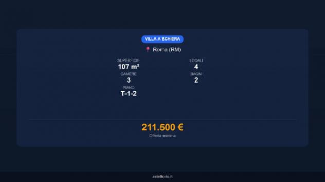 Immobile in asta di 107 m² in vendita a Roma - Foto 17
