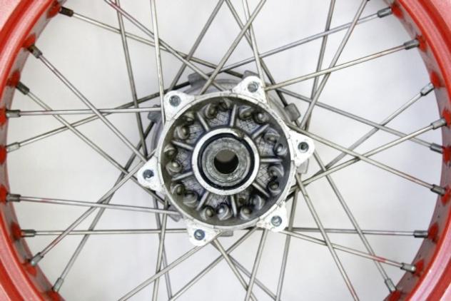 BETA RR 520 4T 1242902059 CERCHIO RUOTA POSTERIORE MOTARD 10 - 12 REAR WHEEL - Foto 2