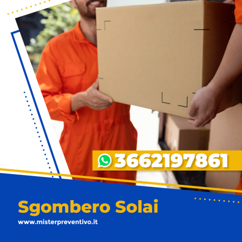 Sgombero Solai Bergamo - Gratis o a pagamento