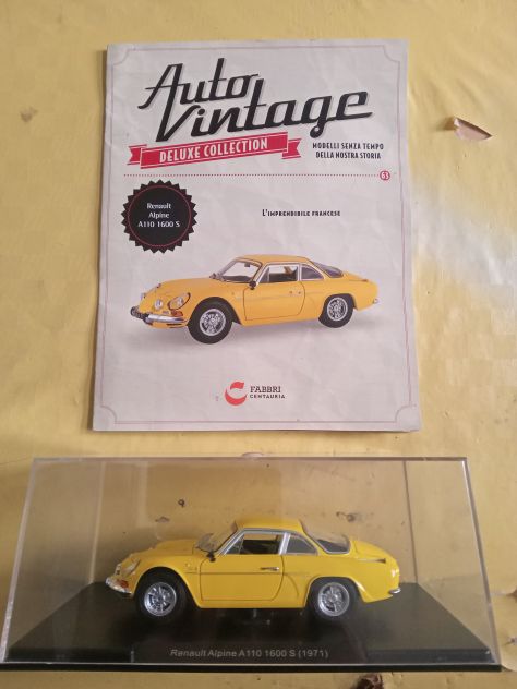 Auto Vintage Deluxe Collection 1/24 Renault Alpine A110 1600 S