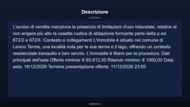 Immobile in asta di 60 m² in vendita a Levico Terme - Foto 8