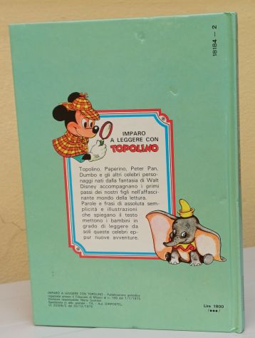 Pinocchio e la Balena" di Walt Disney, 1^ Ed. 1980. - Foto 6