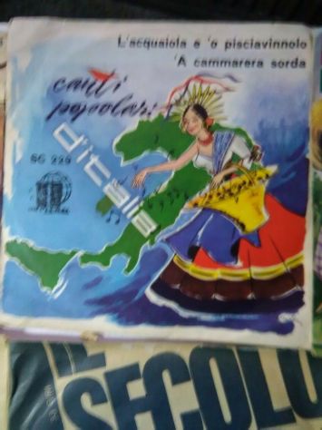 12 dischi culturali a 45 giri da 7 pollici - ENZO BIAGI E S ZAMPA - Foto 8