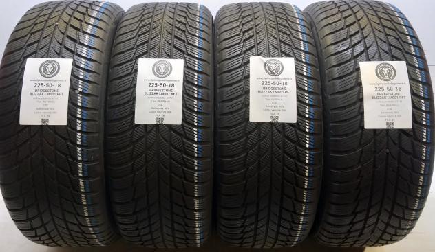 4 GOMME 225 50 18 BRIDGESTONE A67701