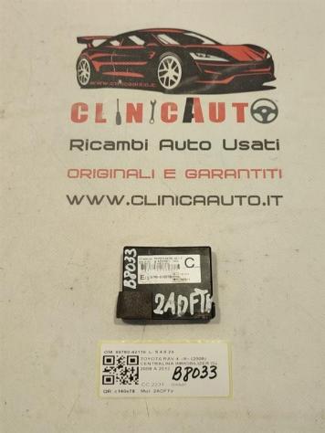 CENTRALINA IMMOBILIZER TOYOTA Rav4 4° Serie 89780-42110 2ADFTV diesel 2231 (0509)