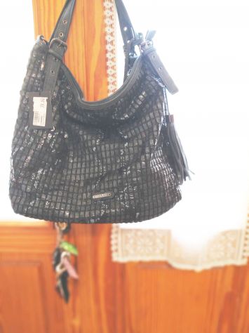 borsa charro nera nuova