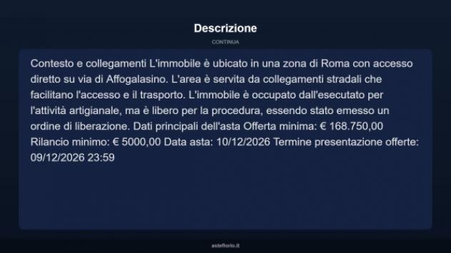 Immobile in asta di 360 m² in vendita a Roma - Foto 10