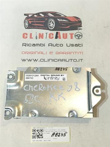 AMPLIFICATORE ANTENNA JEEP Cherokee 5° Serie 05091012AH ENS (0813) - Foto 2