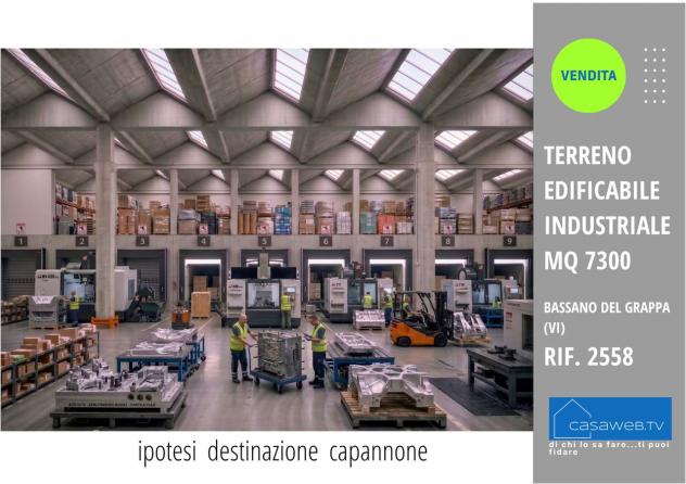 2558 - Terreno edif. Ind.le 7300 mq a Bassano d. G. (VI) Rif. 2558 - Foto 7