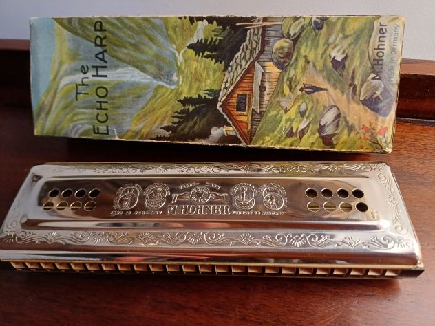 Hohner The Echo Glockenreine Stimmung, Harmonica. - Foto 6