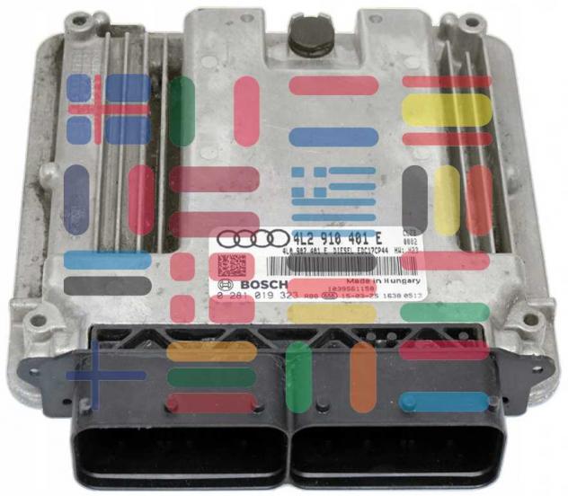 0281019323 4L2910401E Audi Q7 3.0 centralina motore Bosch