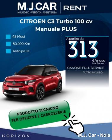 CITROEN C3 PureTech 100 S&amp;S Plus -- OFFICINA rif. 22336943