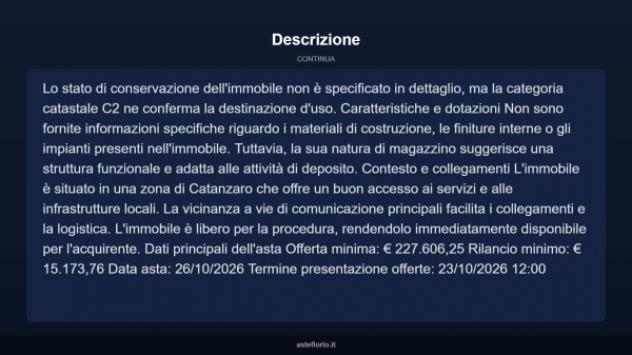 Immobile in asta di 903 m² in vendita a Catanzaro - Foto 4