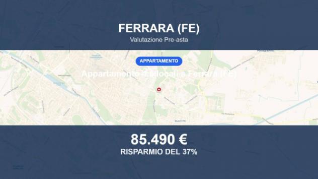 Immobile in asta di 95 m², box auto in vendita a Ferrara