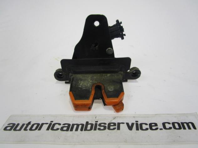 6Y9827501F209 CHIUSURA SERRATURA PORTELLO COFANO POSTERIORE BAULE SKODA FABIA 1.2 B 47KW 5M 5P (2006) RICAMBIO USATO 6Y9827501F