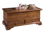 cassapanca con 2 cassetti arte povera cod 10105