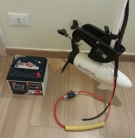 Motore elettrico nautico da 62 libbre con batteria Ferro Litio