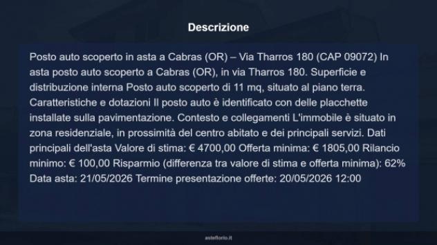Immobile in asta di 11 m² in vendita a Cabras - Foto 9