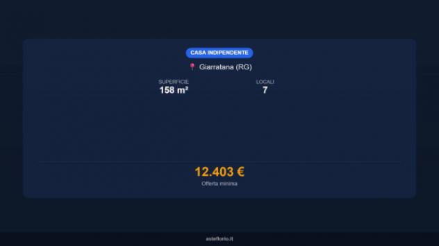 Immobile in asta di 158 m² in vendita a Giarratana - Foto 10