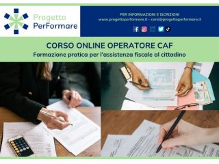 Corso online Operatore CAF