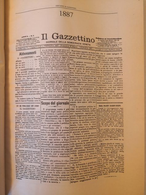 Libro "Supplemento al N° 67 de "Il Gazzettino" del marzo 1987 per il centenario. - Foto 6