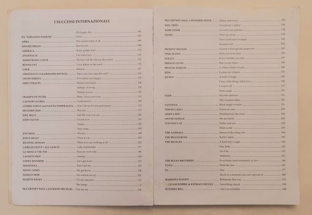 Nuovo Mega canzoniere 200 testi e accordi Ed.Carlsch, Milano 2002 - Foto 7