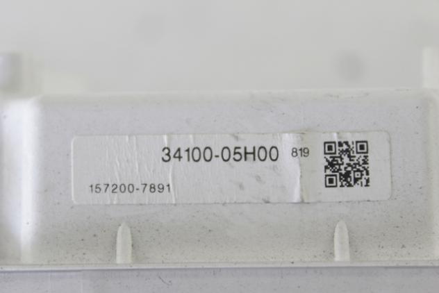 STRUMENTAZIONE CONTACHILOMETRI SUZUKI BURGMANN AN 400 2008 - 2013 3412005HC0 SPEEDOMETER VETRO DANNEGGIATO - Foto 6