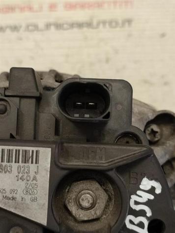 ALTERNATORE AUDI A4 Avant (8ED) 06F903023J 0124525092 BLB diesel 1968 (0408) - Foto 4