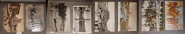 Antico album epoca ‘900 contenente 55 cartoline da collezione della Toscana. - Foto 7