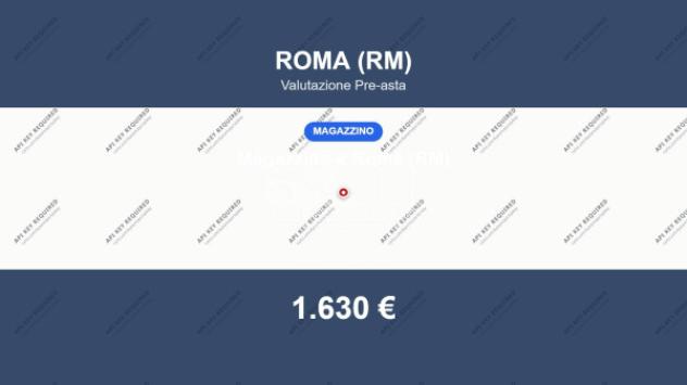Immobile in asta di 5 m² in vendita a Roma
