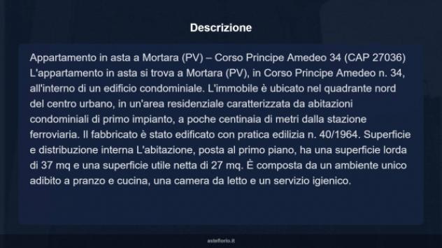 Immobile in asta di 27 m² in vendita a Mortara - Foto 14