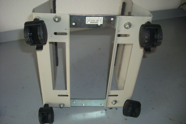 CARRELLO PORTA CASE COMPUTER PC DESKTOP CON RUOTE - Foto 2
