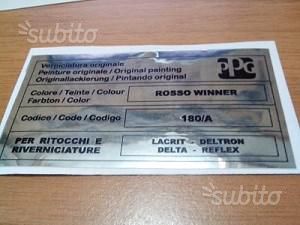 adesivi motore lancia delta hf 1600 integrale 4wd 8 16v evoluzione 1 2 - Foto 4