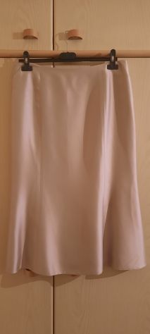 ABITO DONNA ELEGANTE DA CERIMONIA, ROSA NERO,100% SETA BRAND:M.COLETTE TAGLIA:46 - Foto 5